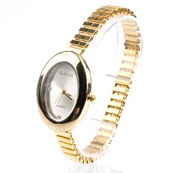 OMAX rokas pulkstenis sieviešu metāla elastīga siksna Ø2,9x3,9cm