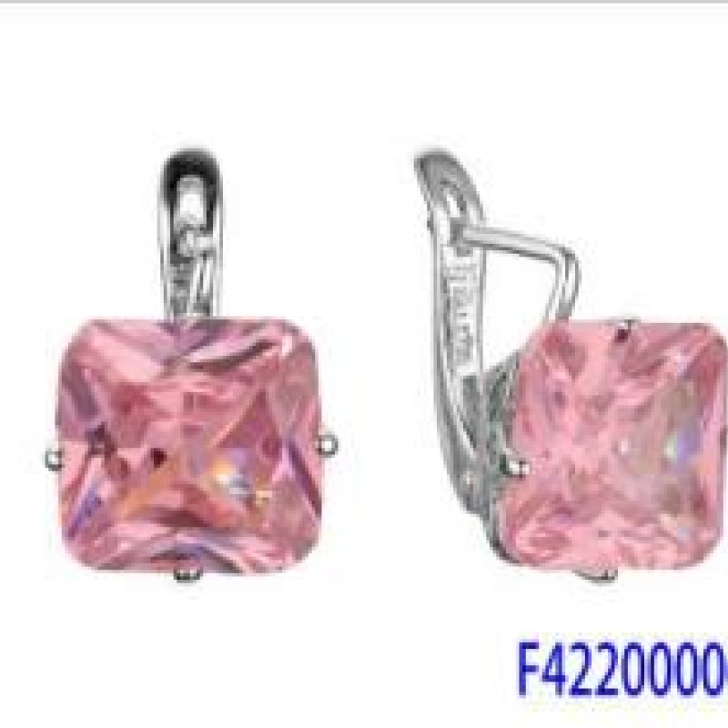 Auskari ar rodija pārklājumu