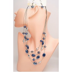 Kaklarota stieple ar auskariem