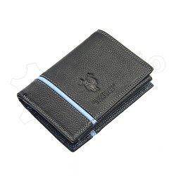 Vīriešu ādas naudas maks HARVEY MILLER POLO CLUB