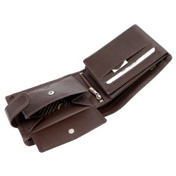 Vīriešu ādas naudas maks ALBATROSS