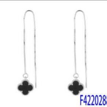 Auskari ar rodija pārklājumu