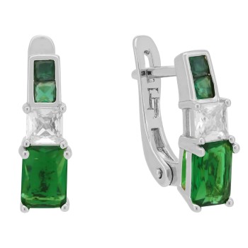 Auskari ar rodija pārklājumu