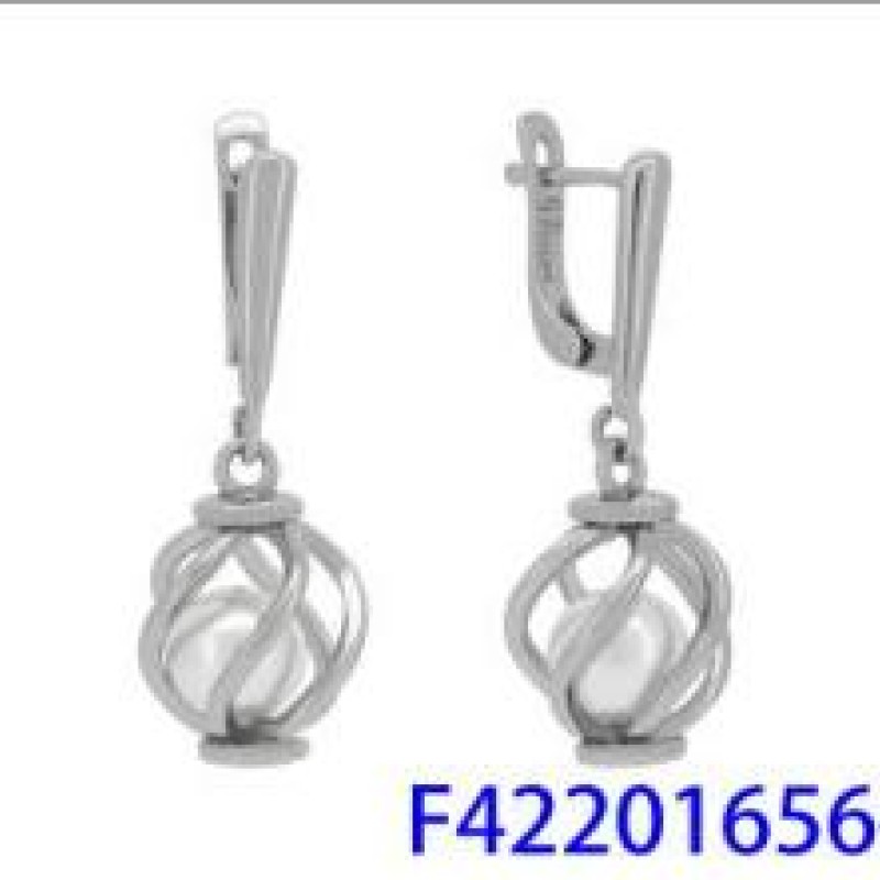 Auskari ar rodija pārklājumu