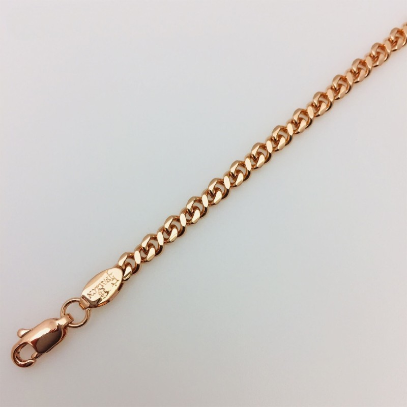 Apzeltītā rokassprādze Infinity klasiskā 8-ka posmu pinums