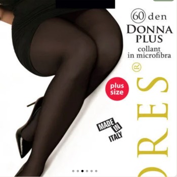 LORES DONNA PLUS zeķubikses 60den necaurspīdīgas