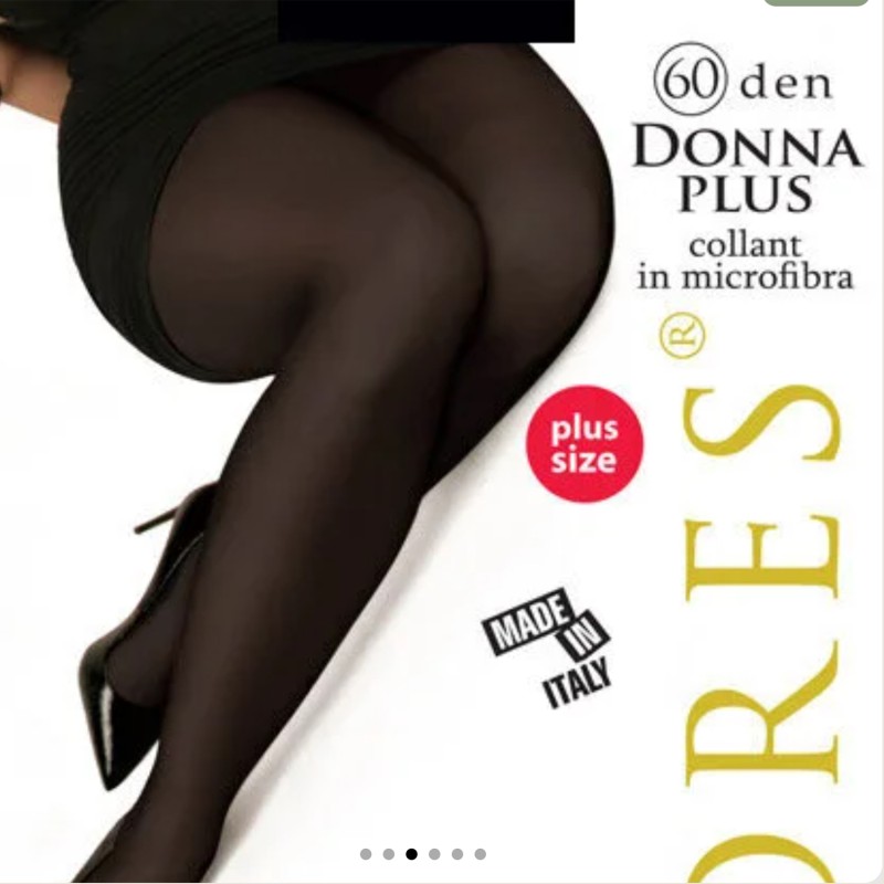 LORES DONNA PLUS zeķubikses 60den necaurspīdīgas