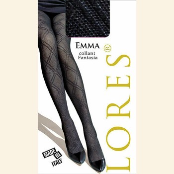 LORES EMMA akrila zeķubikses ar rakstu