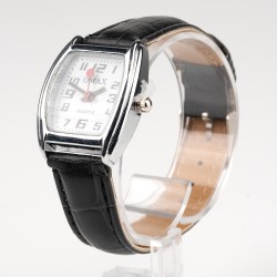 OMAX rokas pulkstenis sieviešu 2,3x2,9cm ar ādas siksnu