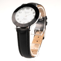 OMAX rokas pulkstenis sieviešu ar ādas siksnu Ø3,5cm