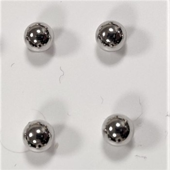 Auskari-nagliņas ar rodija pārklājumu XUPING