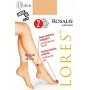 LORES Rosalie calzino 15den zeķes caurspīdīgas ar elastānu (2pāri)