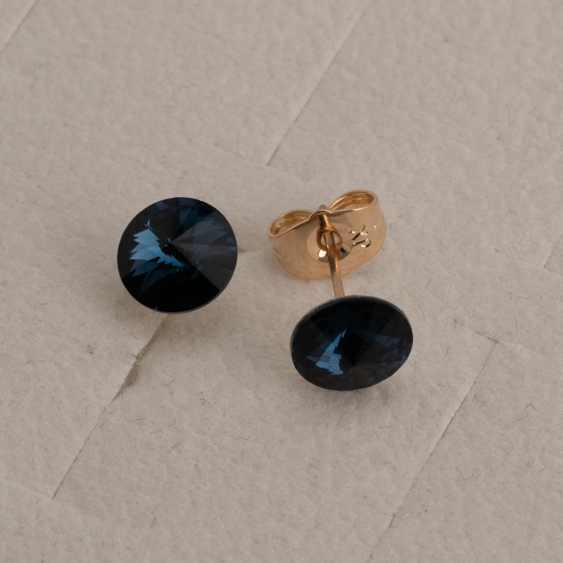 SWAROWSKI auskari apzeltīti