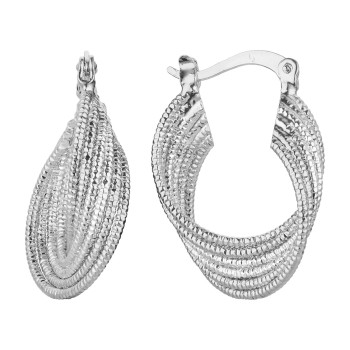 Auskari ar rodija pārklājumu