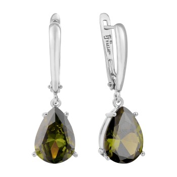 Auskari ar rodija pārklājumu