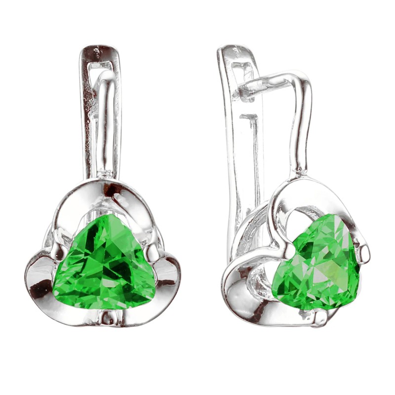 Auskari ar rodija pārklājumu