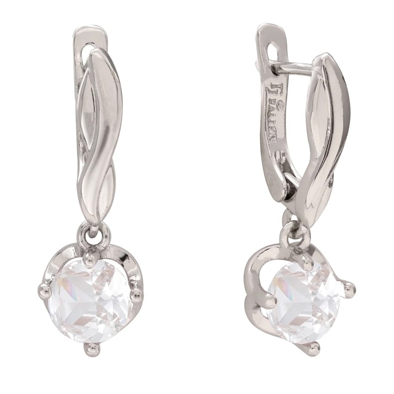 Auskari ar rodija pārklājumu