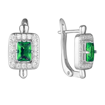 Auskari ar rodija pārklājumu