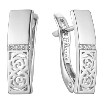 Auskari ar rodija pārklājumu