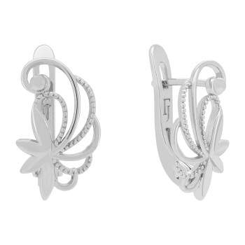 Auskari ar rodija pārklājumu