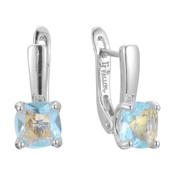 Auskari ar rodija pārklājumu