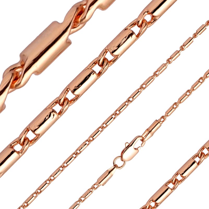 Apzeltītā ķēdīte Masīvā cilindriska gliemežvāka posmu virkne