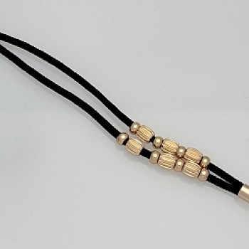 Apzeltīta rokassprādze-aukla