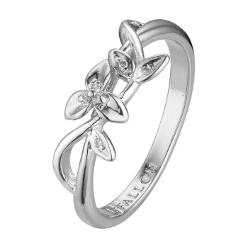 Gredzens ar rodija pārklājumu