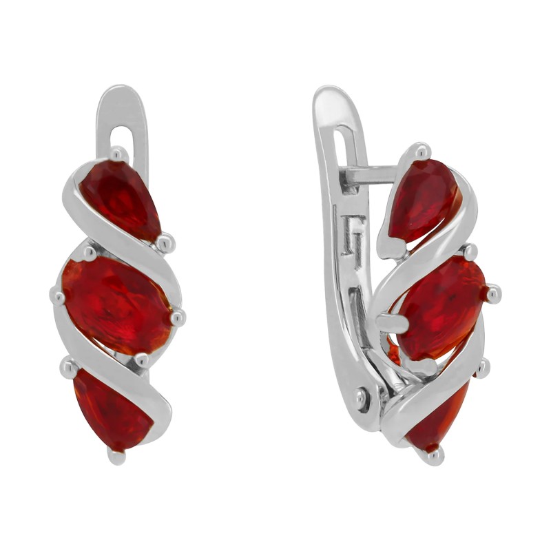 Auskari ar rodija pārklājumu