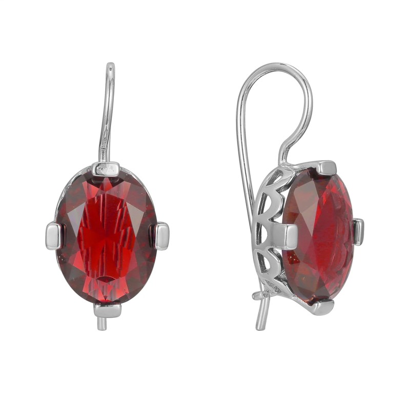 Auskari ar rodija pārklājumu