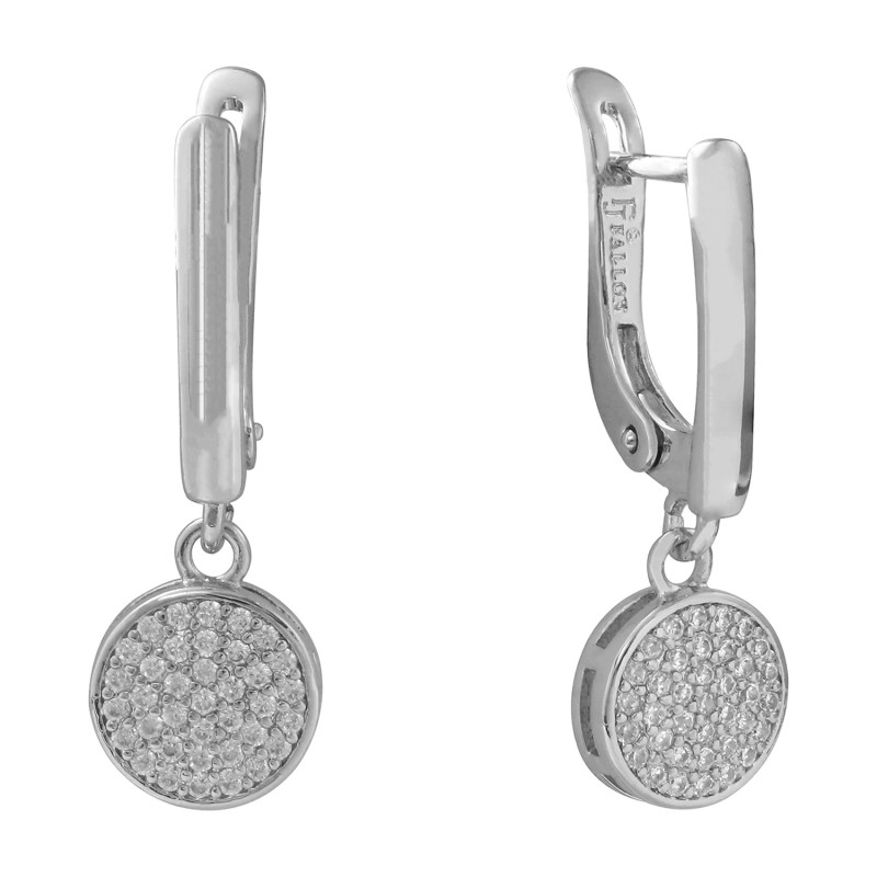 Auskari ar rodija pārklājumu