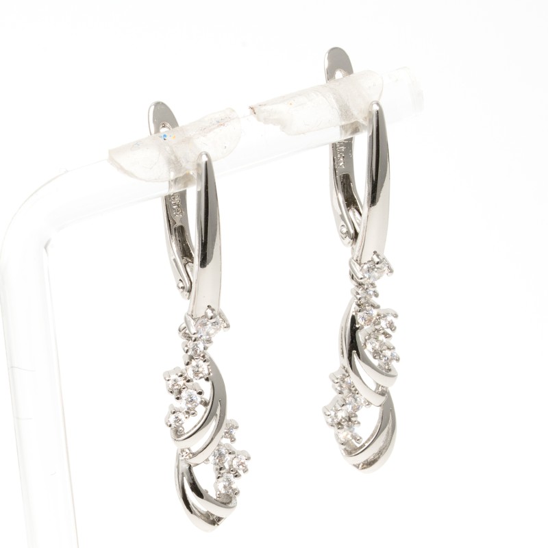 Auskari ar rodija pārklājumu