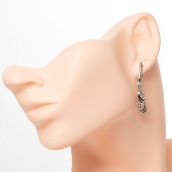 Auskari ar rodija pārklājumu