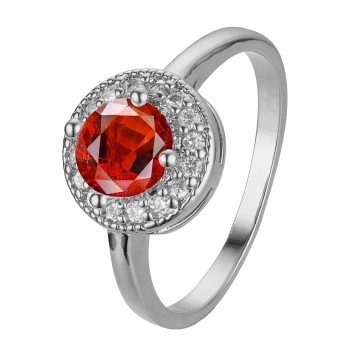 Gredzens ar rodija pārklājumu