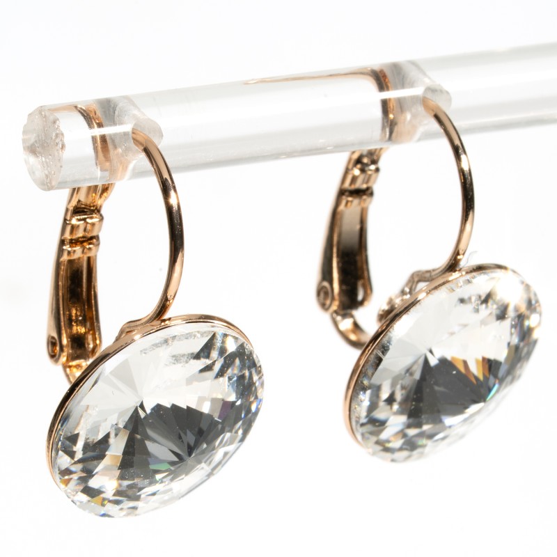 SWAROWSKI auskari apzeltīti