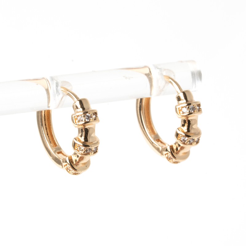 Apzeltīti auskari XUPING (riņķi)