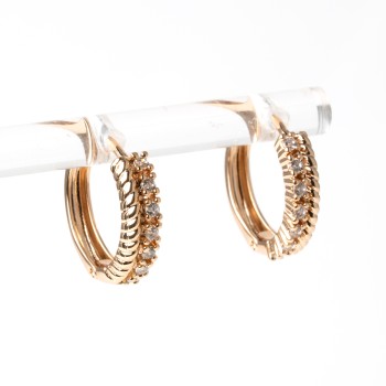 Apzeltīti auskari XUPING (riņķi)