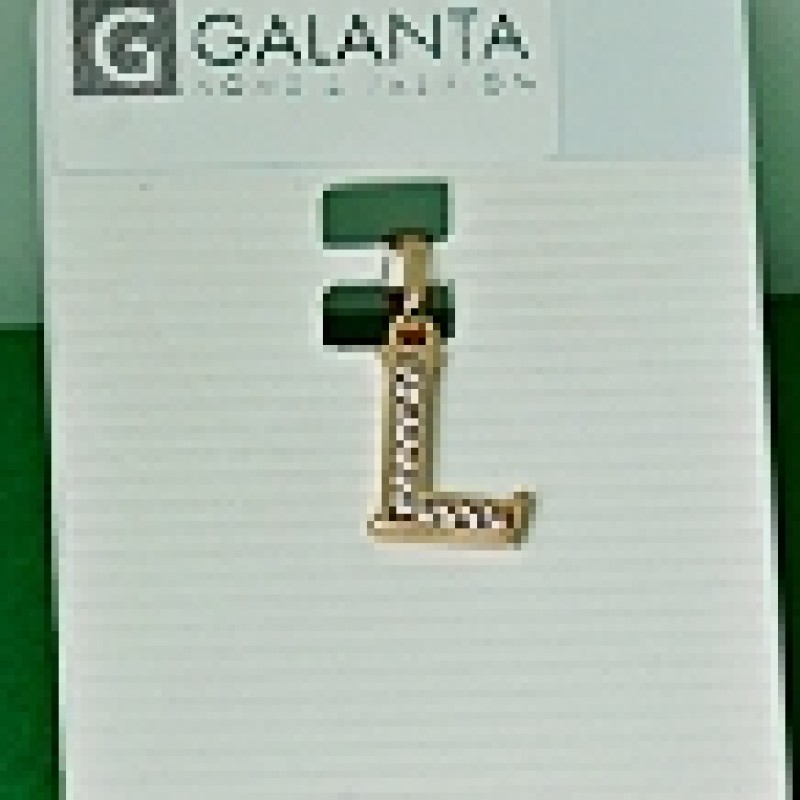 Apzeltīts kulons Burti