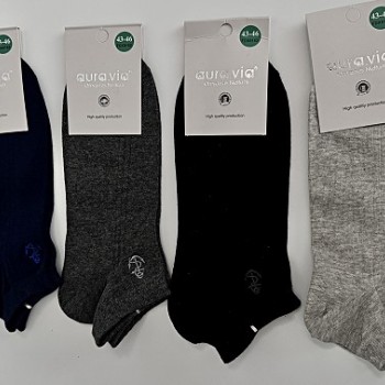 Zeķes vīriešu īsās AURA.VIA (1 pāris)