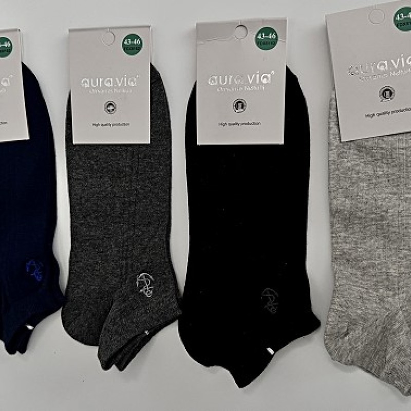 Zeķes vīriešu īsās AURA.VIA (1 pāris)