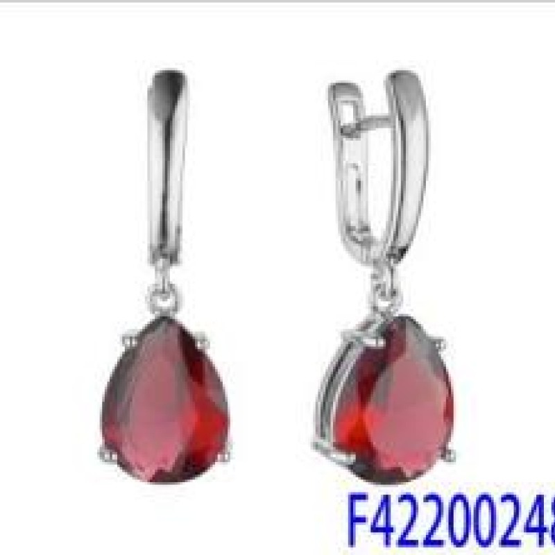 Auskari ar rodija pārklājumu