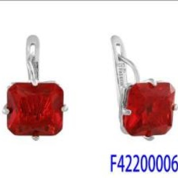 Auskari ar rodija pārklājumu