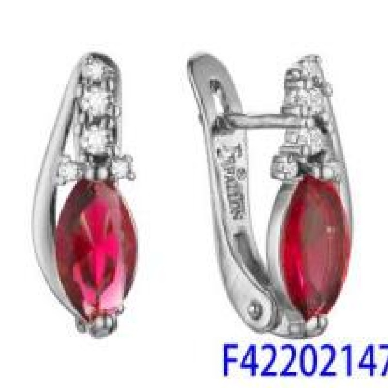 Auskari ar rodija pārklājumu