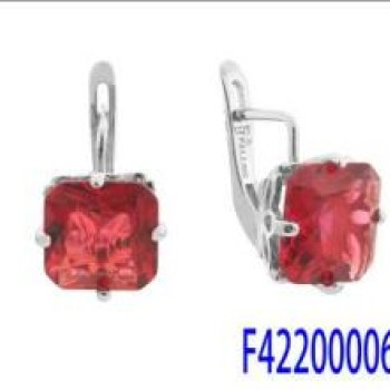 Auskari ar rodija pārklājumu