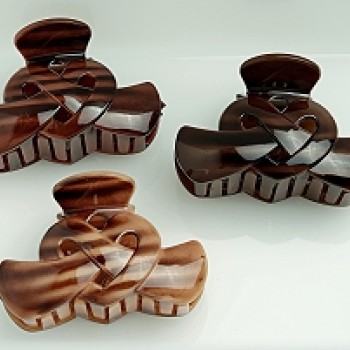 Matu sprādze-KRĀBIS 8cm plastmasas