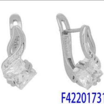 Auskari ar rodija pārklājumu