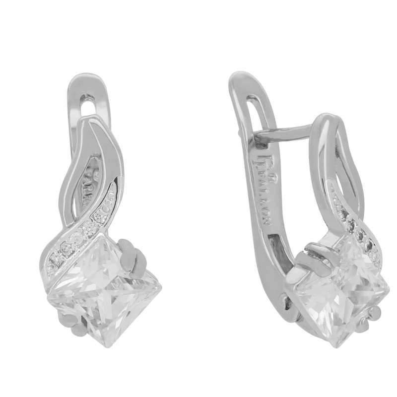 Auskari ar rodija pārklājumu