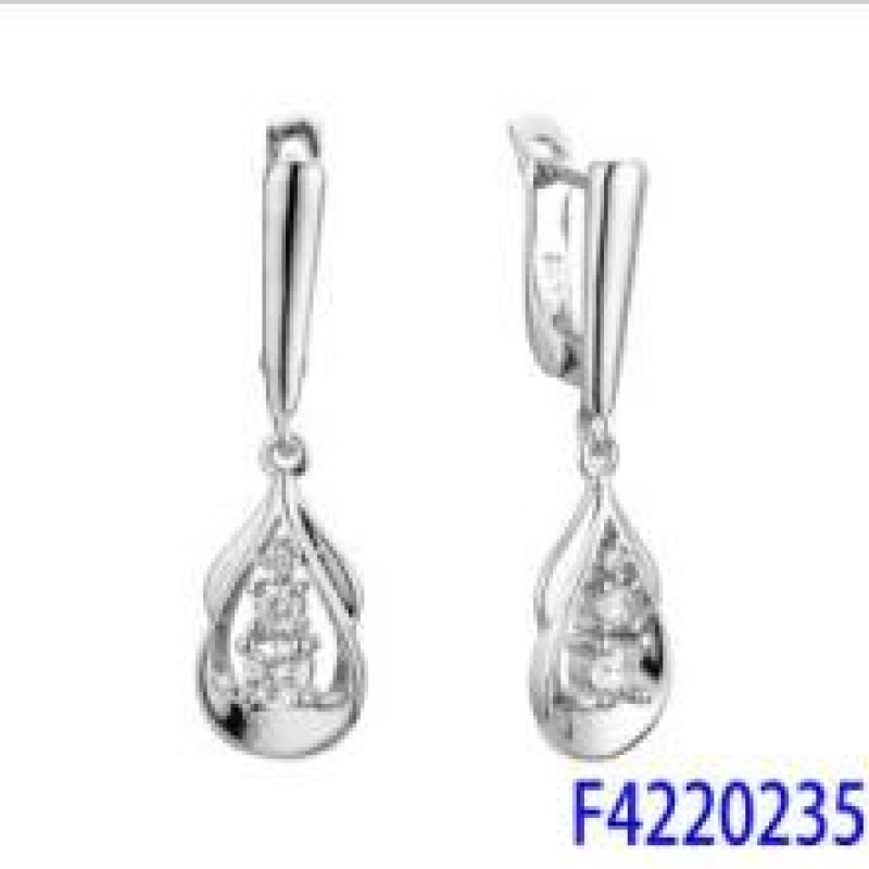 Auskari ar rodija pārklājumu