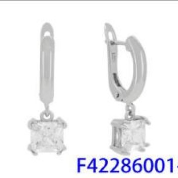 Auskari ar rodija pārklājumu