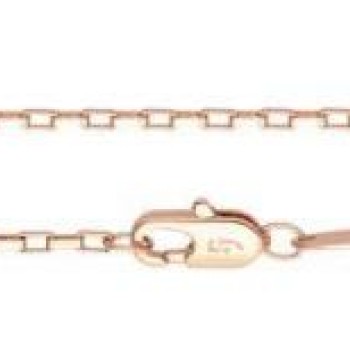 Apzeltītā ķēdīte Pagarinātu taisnstūra gredzenu posmu virkne